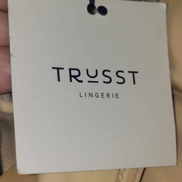 TRUSST Lingerie Plus Size 44G "Evie" Cream Color Nude Bra TL42000 Front Close - Picture 5 of 6